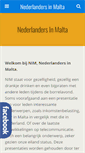 Mobile Screenshot of nederlandersinmalta.org